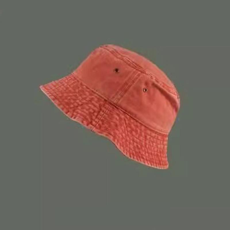 Retro rybářský klobouk z prané džínoviny v hongkongském stylu, schopný a všestranný klobouk proti slunci, ochrana proti slunci, rybářský klobouk, klobouk na venkovní turistiku