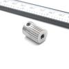 4mm-6mm M0.5 Carbon Steel Gear for Automation Equipment Power Transmission Reduction Gear 20-24 Teeth L18MM