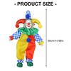 12inch Vintages Ceramics Clown Doll Statue For Home Decoration Collectible Halloween Christmas