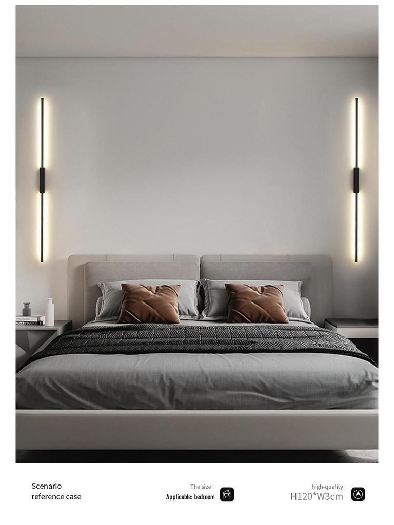 2025 Modern Minimalist Long Wall Lamp for Living Room, Bedroom, or Exhibition Hall