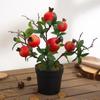 Artificial Plants Bonsai Fruit Tree Potted for Home Wedding Room Decor Flower Fake Fruit Potted Plants