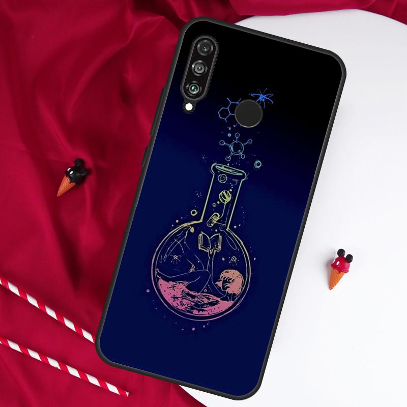 Biology Chemistry For Huawei Nova Y61 Y91 Y73 Y72 Y90 Y70 Y60 12s 12i 11i 8i 9 10 SE P60 P30 Pro P40 Lite Case