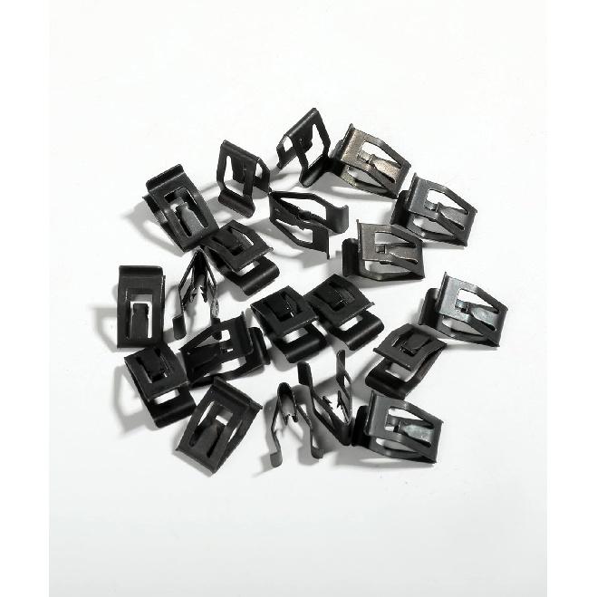 ESEWALAS 20PCS Dashboard Trim Clips,Automotive Car Metal Retainer Car Front Console Retainer,Front Console Dash Dashboard Trim, Metal Dash Retainer