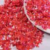 12mm Lily Flower Concave Pvc Sequins Diy Costume Dress Decorative Holographic Loose Beads 3D Floral Shoes Bag Sewing Film Sequin