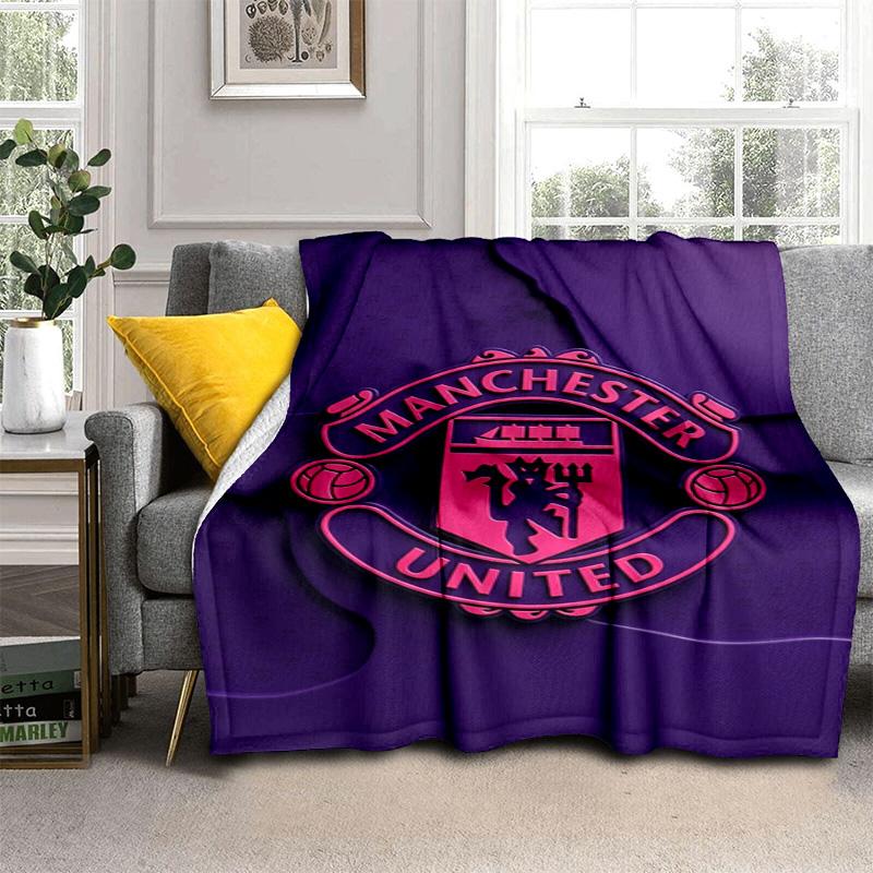 Manchester Logo 3D Wallpapers Android Apk Download Blanket Home Decor Suitable For All Seasons Air Conditioning Blanket Machine Washable