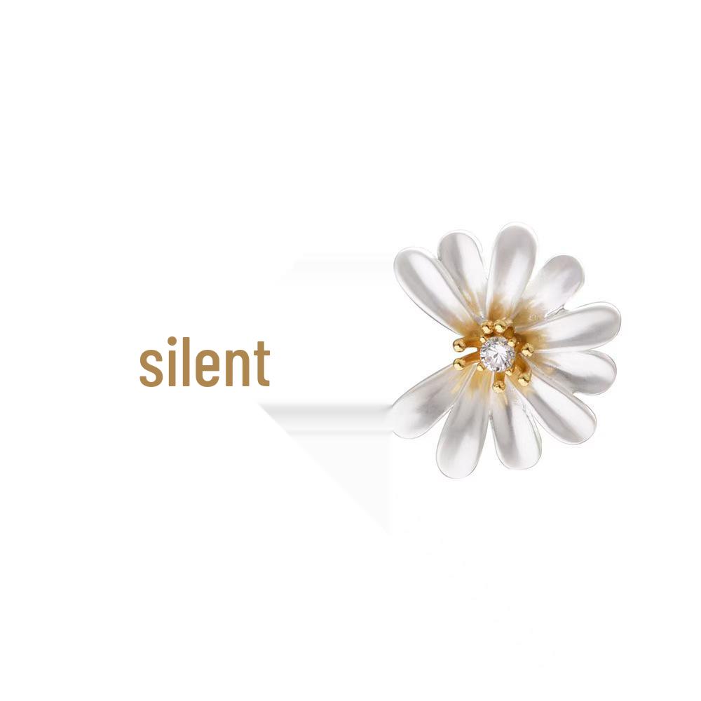 Elegant Daisy Floral Stud Earrings - High-End Fashion Jewelry