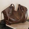 Women's bag 2025 new trendy retro commuter to work tote bag large capacity shoulder bag high sense foreign underarm bag