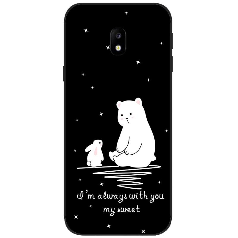 For Samsung Galaxy J3 2017 Case Cover J330F/DS Soft TPU Silicone Bumper Case For Samsung J3 2017 Fashion Shockproof Phone Case