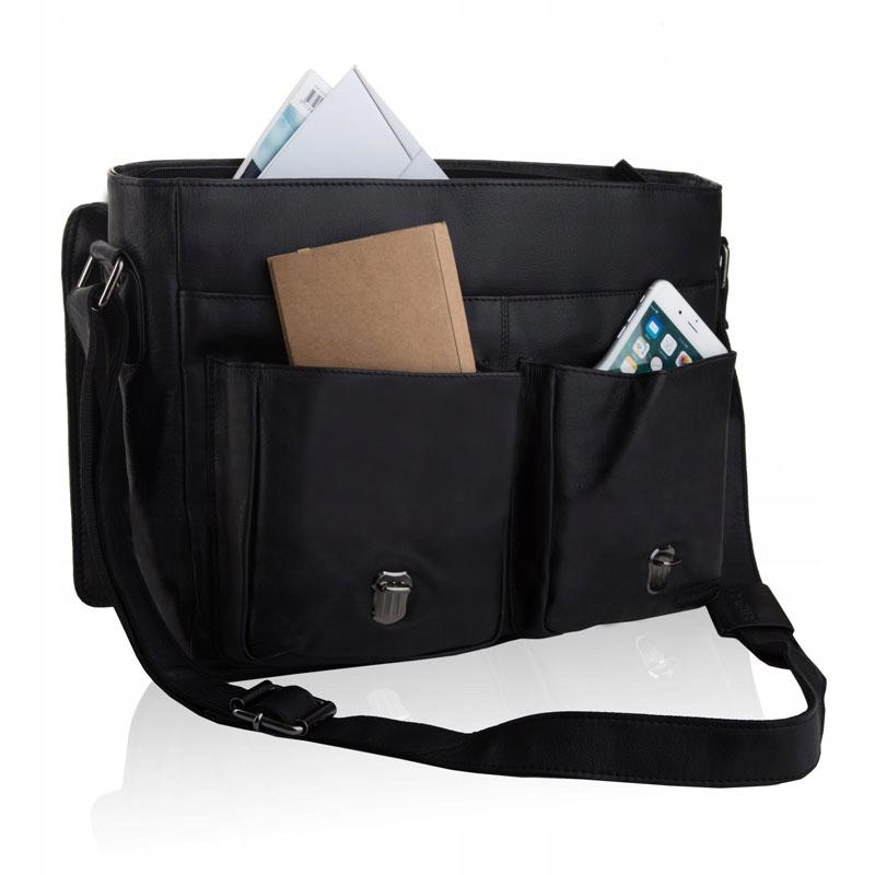 TBS-318 DDDM BLACK CAMBRIDGE Men' Bag +CERTIFICATE