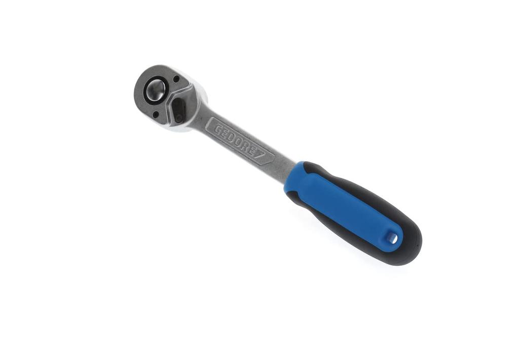 GEDORE Ratchet 6142620 Handle, 12.7mm Drive, 1993U-10T,