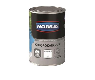 Chlorined Rubber Enamel White 0.9L - 5Emch.Bia1.0