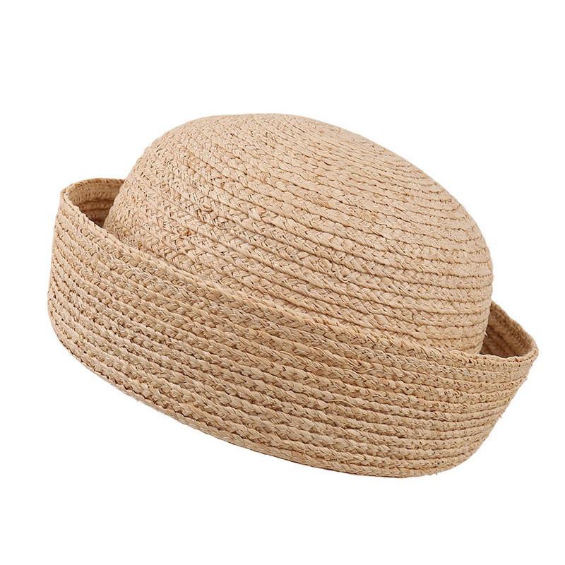 Classic Straw Sun Hat With Breathable Material For Summer Casual Wear