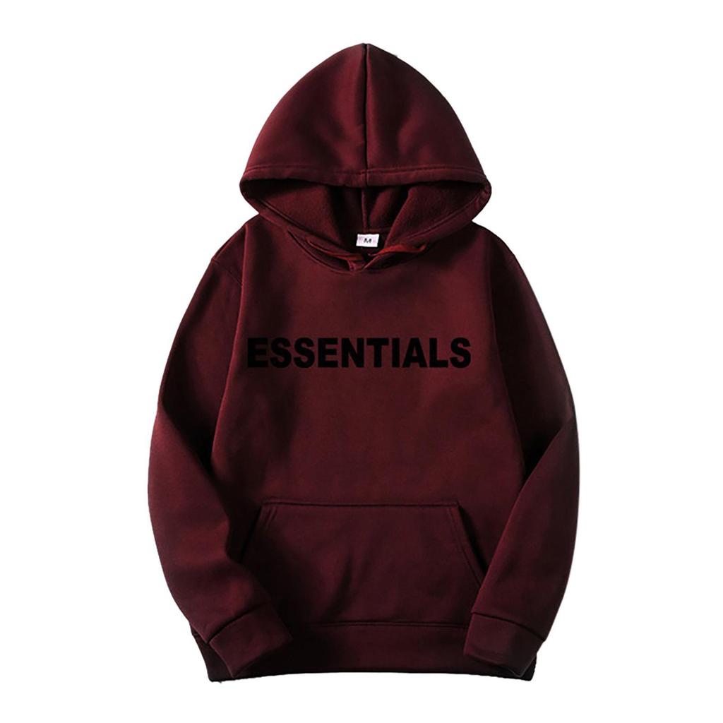 Essentials by Fear of God 2025 Chest Logo Heat-Pressed Hoodie