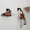 Kettensägen-Wandhalterung Robuster Kettensägen-Aufhänger Wandhalterung Organizer Metallregal Werkzeugaufbewahrung für Werkstatt Garage Garten