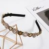 Clock Women Retro Headdress French Hair Accessories Hair Band Headwear Headband Hair Hoop