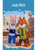 Zootopia Judy & Nick Plush Toy - Fox & Rabbit Doll Set