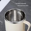 ZISIZ Stainless Steel Mug with Crystal Tea Infuser
