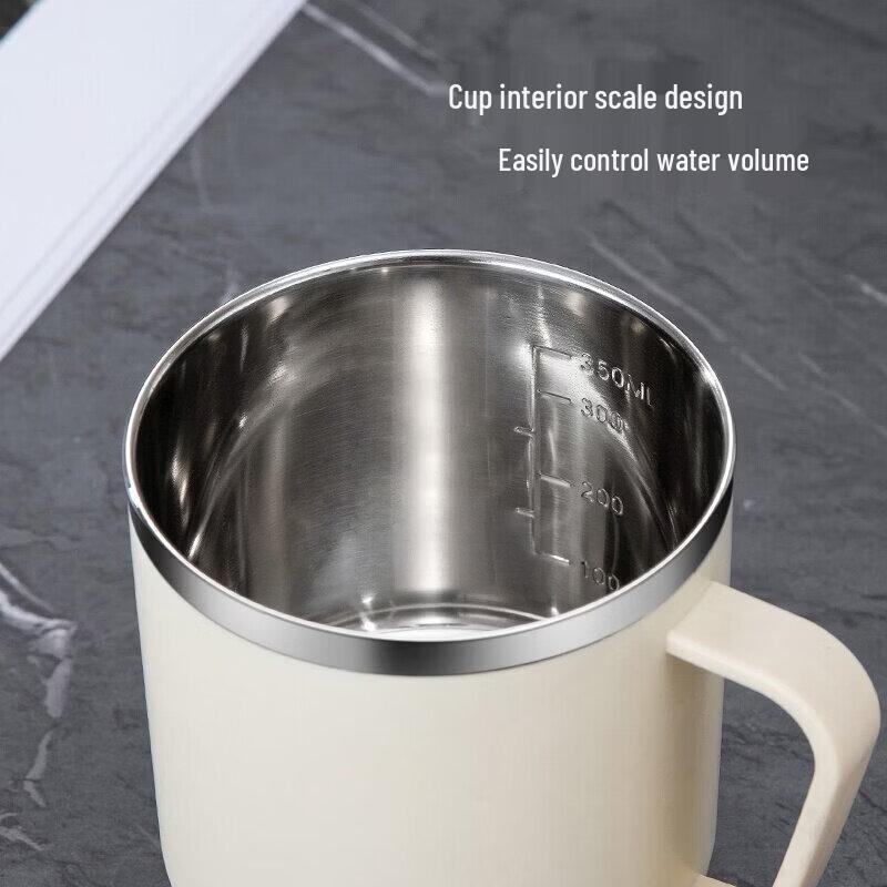 ZISIZ Stainless Steel Mug with Crystal Tea Infuser