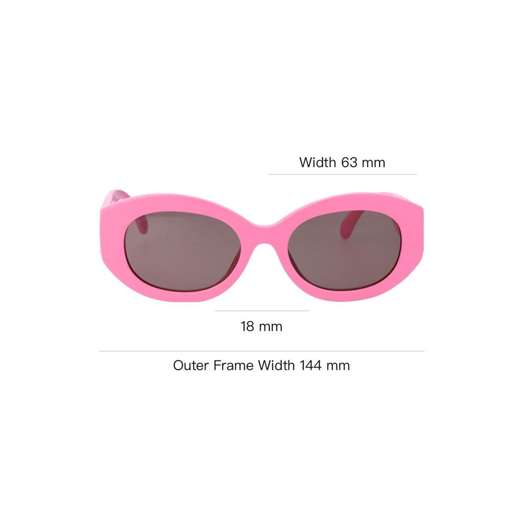 Chanel Irregular Shape Sunglasses With Side Logo Women Sunglasses Pink CH5528-C.1776/53