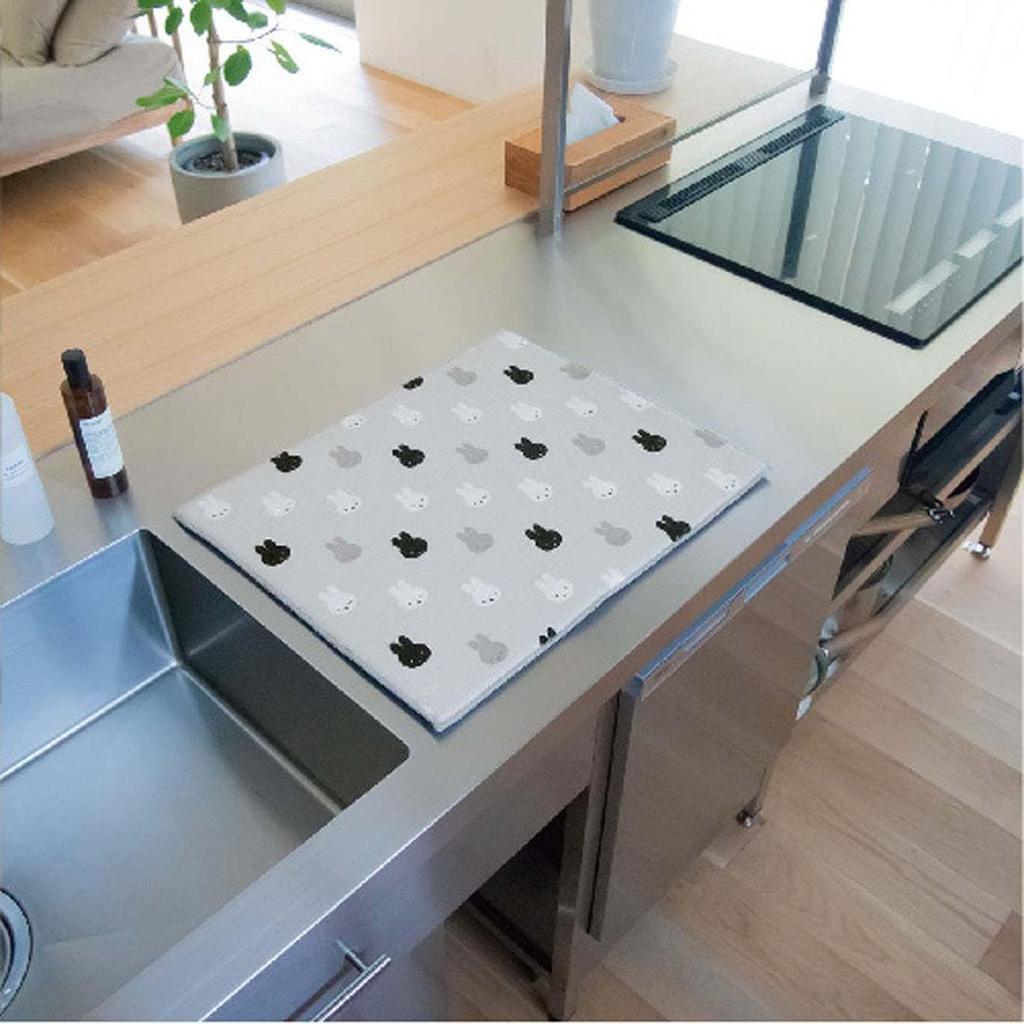 Okato Miffy Absorbent Draining Mat, 40 x 50 cm