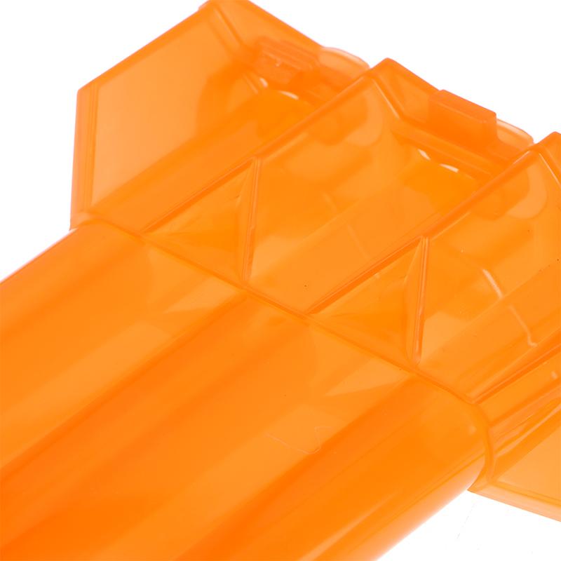 1Pc Dart Box Portable Universal Transparent Darts Abs Dart Box Key Lock Buckle