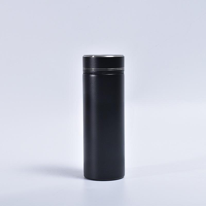 Stainless Steel Mug Simple Solid Color Portable Cup with Tea Leakage Office Cup.