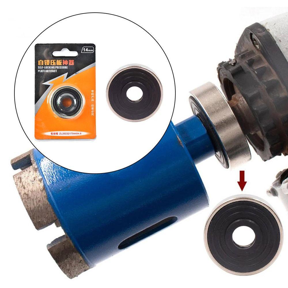 Durable Grinder Clamping Tool Rust-proof Grinder Flange Nut Accessories Grinder Pressing Plate