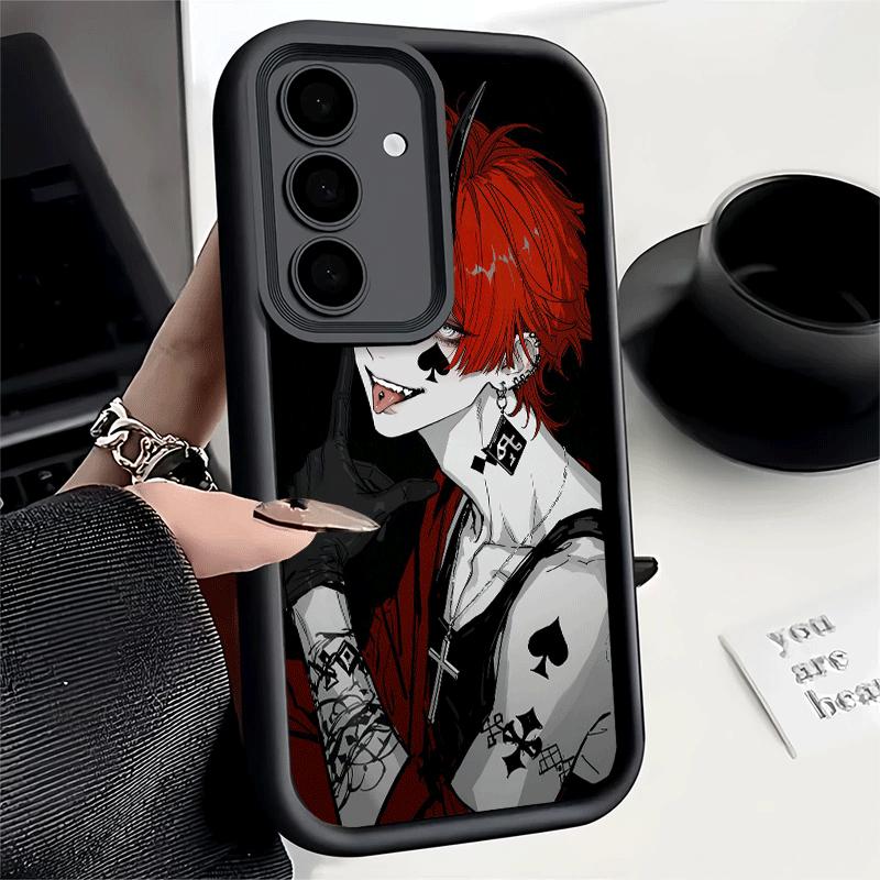 Devil Bad Boy Anime Style Soft Phone Case for Samsung Galaxy S26 Ultra S25 Edge S24 S23 S22 Plus S21 S20 FE 5G Shell Silicone Fu