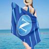 Toalla de Playa de Microfibra con Emblema del Club de Fútbol Nápoles, Ligera y de Secado Rápido, para Viajes de Verano, Esencial de Playa, Piscina
