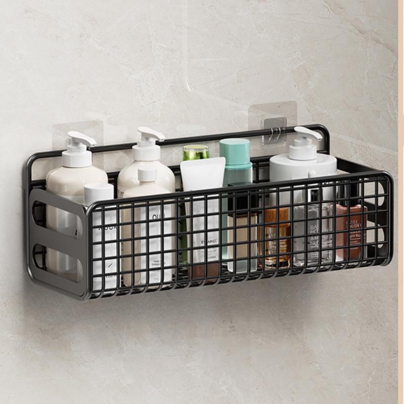 Home Multifunctional Storage Rack, Bathroom Cosmetics Storage Rack, Wall Mounted Towel Rack, Kitchen Supplies Storage Rack