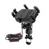 Motorcycle Handlebar Phone Holder Bracket 15W QC 3.0 Wireless Charging 12V-24V