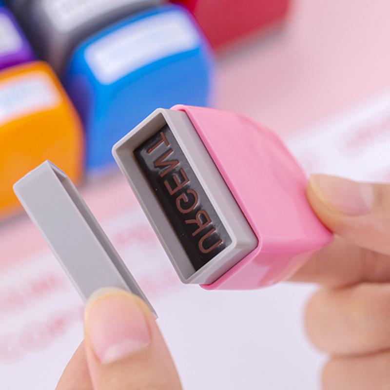 8 Teacher's Interesting Comments Seal Set To Correct Homework Student Children's Toy Seal