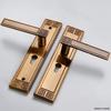 Bedroom Retro Interior Door Lock Sturdy Door Handle Color Kitchen Home Wooden Door Furniture Aluminum Door Lock