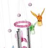 Hummingbird Windchime Charms Handmade Courtyard Decorative Windbell Pendants Art Crafts Ornaments Birthday Gifts Yard Decoration