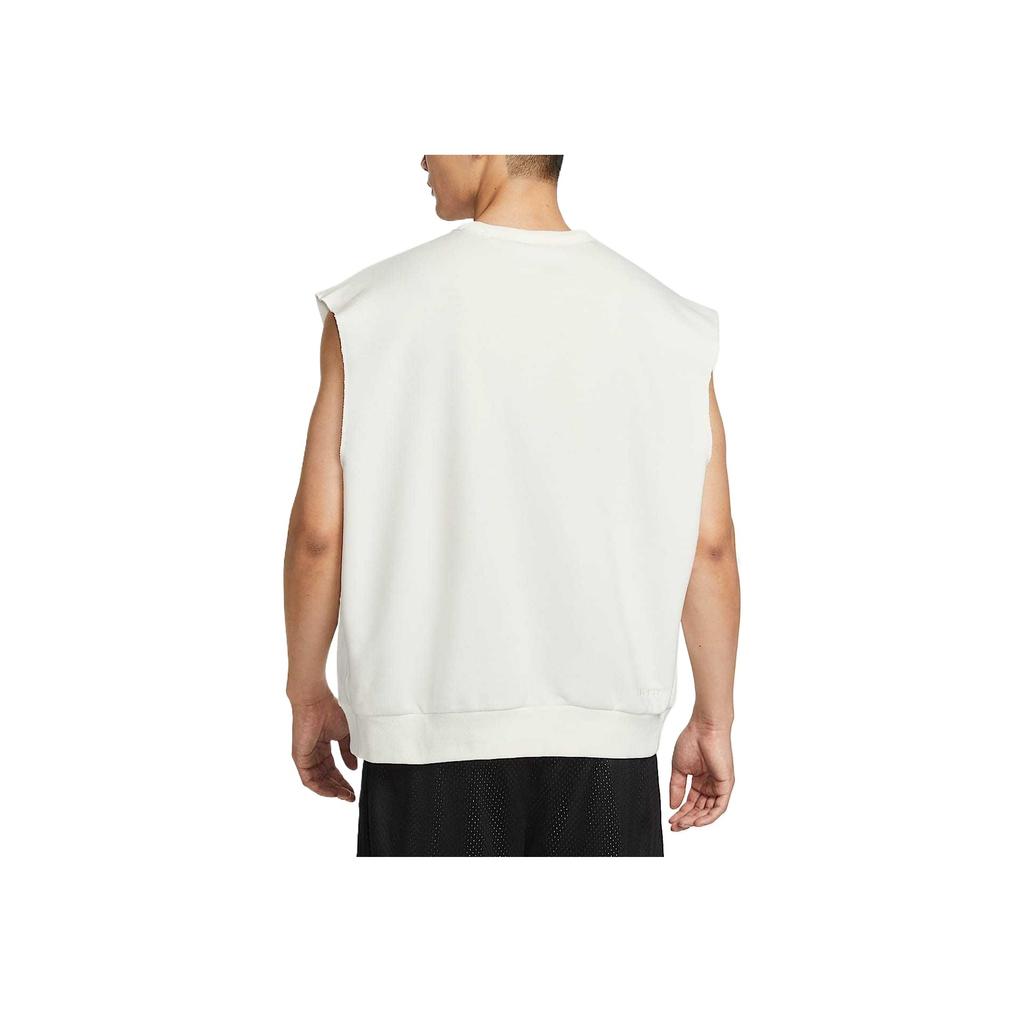 Nike Dri-Fit Standard Issue Comfortable Versatile Simple Fashion Solid Color Vest Men Tops Light-Ivory HJ4202-133