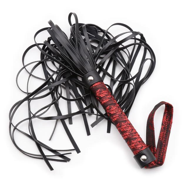 Bondage Boutique Slim Leather Riding Crop Horse Whip pony Spanking Knout BDSM Lash Fetish Flogger Sex toys for Women/Couples