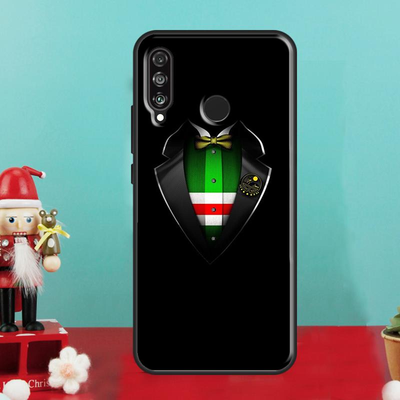 Chechnya Flag Chechen Wolf For Huawei Nova 10 9 SE 12i 12s 11i 8i Y90 Y60 Y70 Y72 Y73 Y61 Y91 P30 P40 Lite P60 Pro Case
