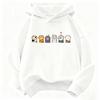 Paw Cat Children's Hoodie Sweatshirt Cute Harajuku Hoody for Boys Girls Autumn Winter Casual Hoodies