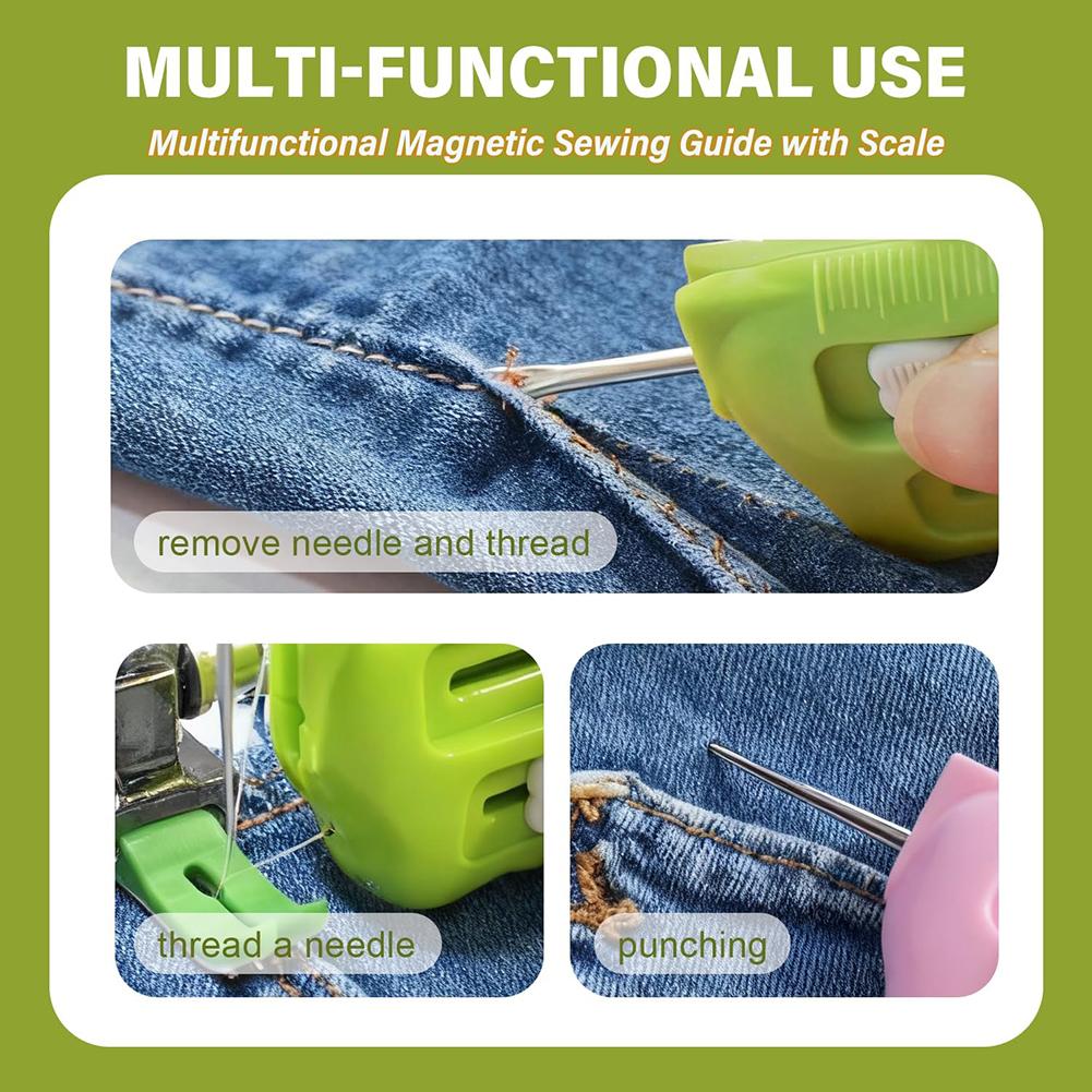 Sewing Machine Seam Marker With Seam Rippers Needle Threader For Single Needle Sewing Machines