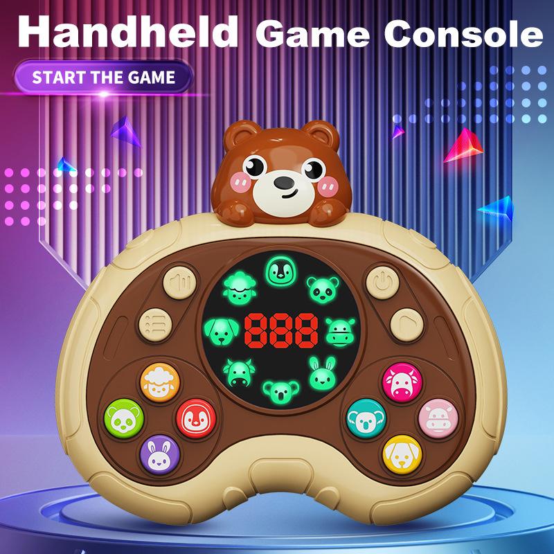 

Музыкальный ритм Милые животные Быстрая игра-толчок Игрушка-фиджет Ручка Быстрые нажатия Игры для детей Взрослая сенсорная игровая консоль