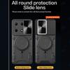For Infinix Note 30 4G Shockproof Case TPU+PC Phone Cases with Kickstand,Slide Lens Lid