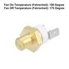 ONE Radiator Engine Cooling Fan Temperature Thermo Sensor 1/8'' NPT Universal