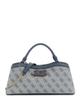 Lindsey Small Double Compartment Slate One Size Women's Satchel, Logo,