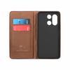 Pentru OnePlus 15 OnePlus15 5G Husă Flip Textură Napa Magnetică Luxos Piele de Vacă Piele Naturală Buzunar Card Portofel Huse