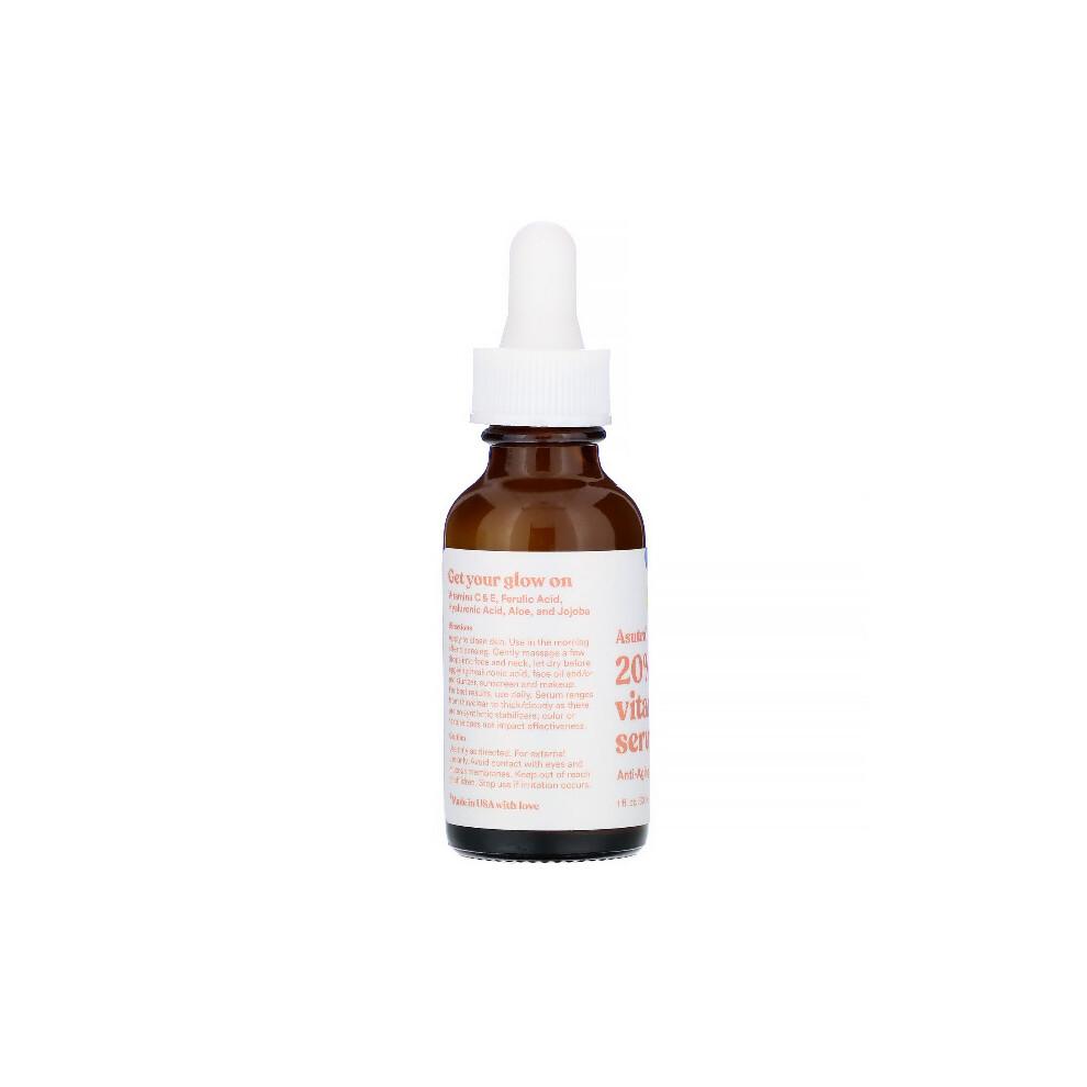 Asutra, 20% Vitamin C Serum, 1 fl oz (30 ml)