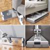 RULA Floor Condor Floor Wiper with Cloth and Wet Floor Quickle Floor Aluminum Alloy Mop Stainless Steel Push 45cm Long X High Self-Cleaning