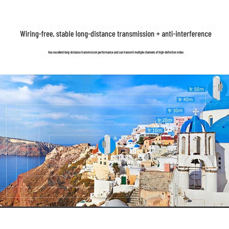 HIKVISION Wireless POE Bridge for Surveillance Cameras CN plug (adapter included)