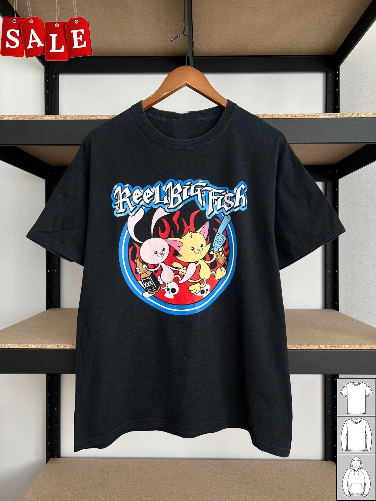 New Vintage 2012 Reel Big Fish Christmas Gift Unisex All Size T-Shirt MD51 M