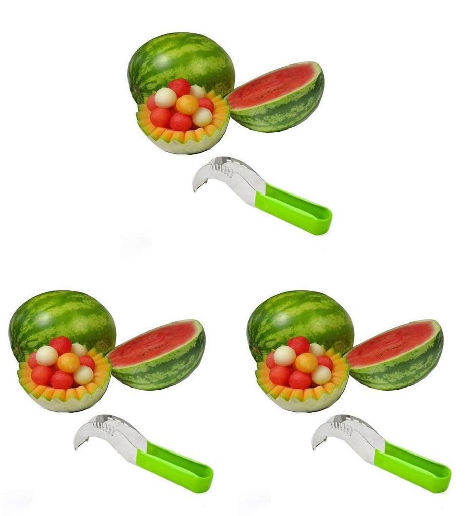 Premium Stainless Steel Watermelon Slicer And Corer For Effortless Fruit Cutting