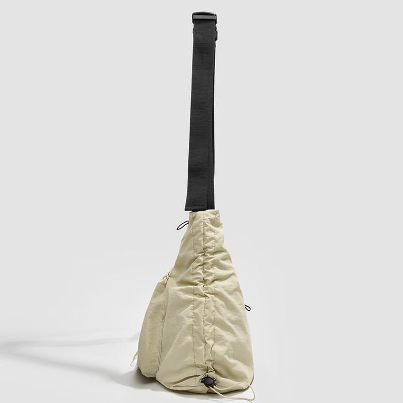 Schultertasche mit großem Fassungsvermögen Oxford Pendler Umhängetasche Plissierte Achseltasche